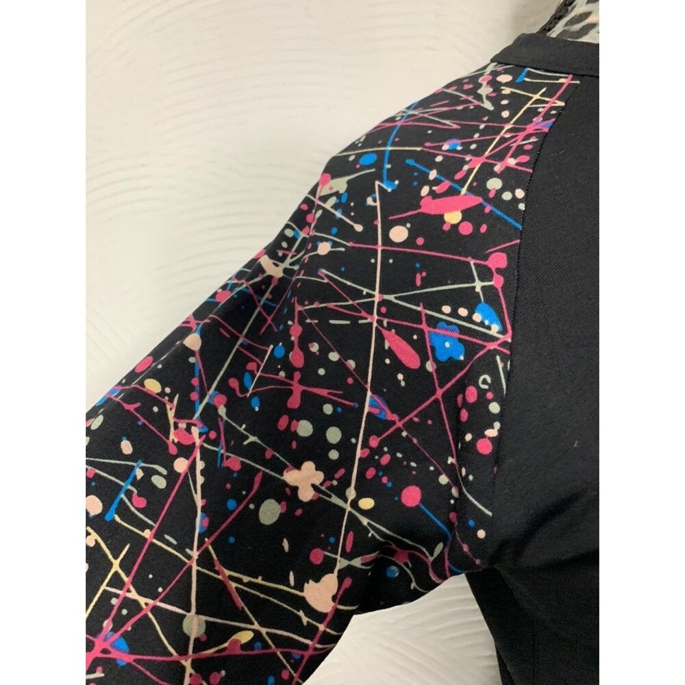 Lularoe Randy Small Paint Splatter - Picture 3 of 6